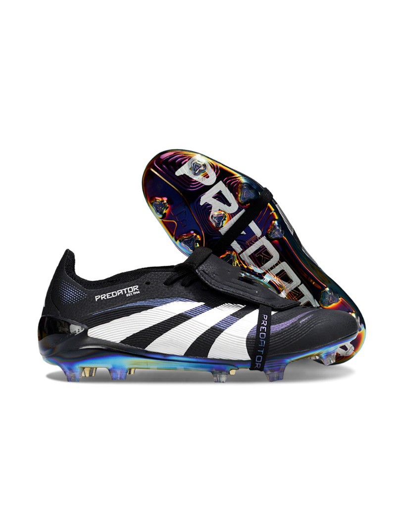 Factory Wholesale Foreign Trade Predator 25Th Generation Soccer Shoes with Laces Fg Low-Top Unisex Training Football Shoes Predator