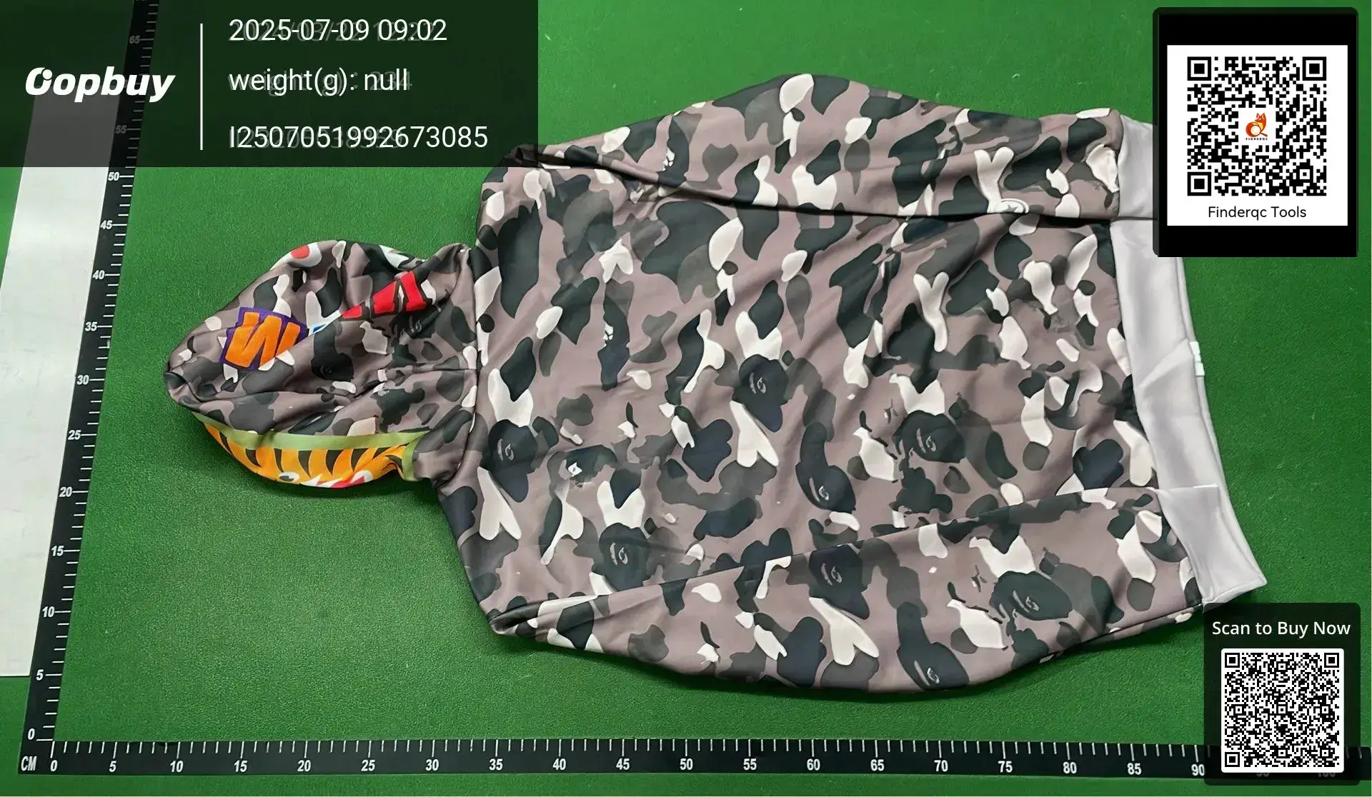 2024 Cross Border New BAPE WGM Shark Head 3D Digital Print Sweater Zipper Casual Sports Hoodie