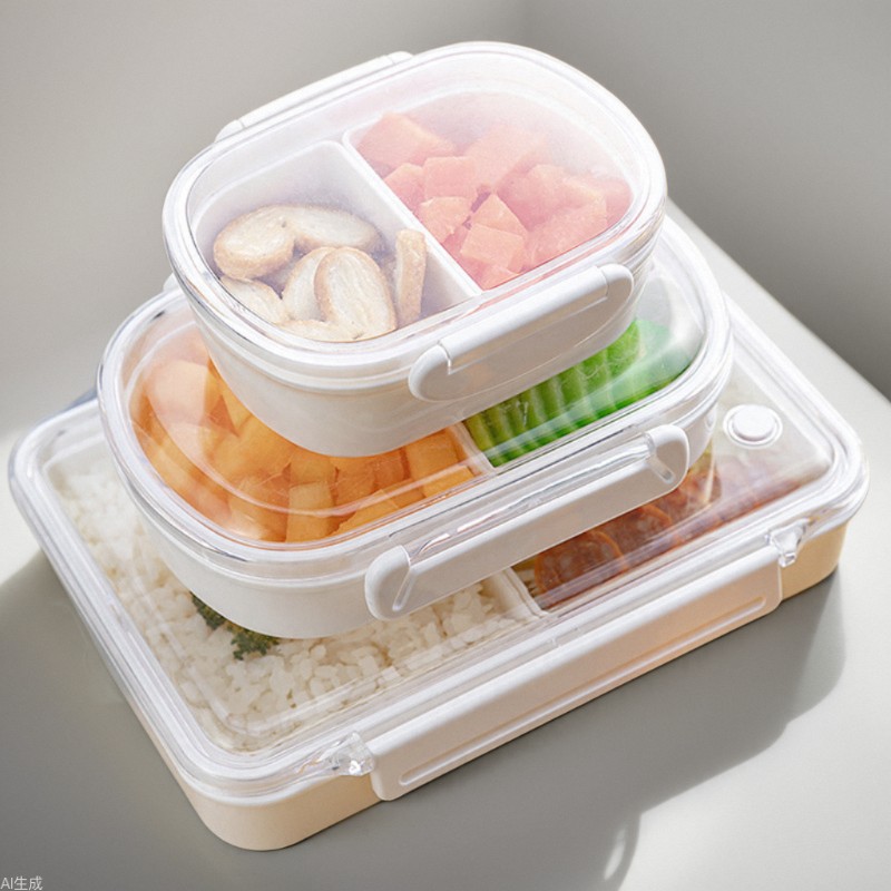 Fruit Lunch Box for Primary School Students Portable Fresh-keeping Food Grade Lunch Box for Kindergarten Children with Brunch