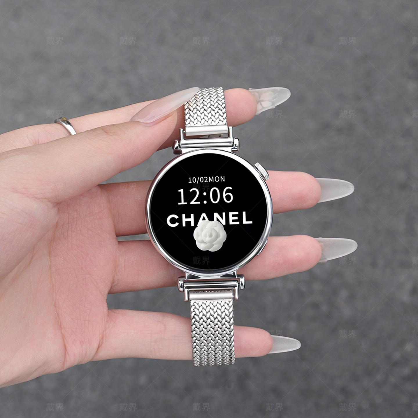 Suitable for Huawei Gt5 Watch Strap, Classy Wheat Ear Design, Gt6Pro Women's Magnetic Exquisite Watch Gt4 Metal Strap