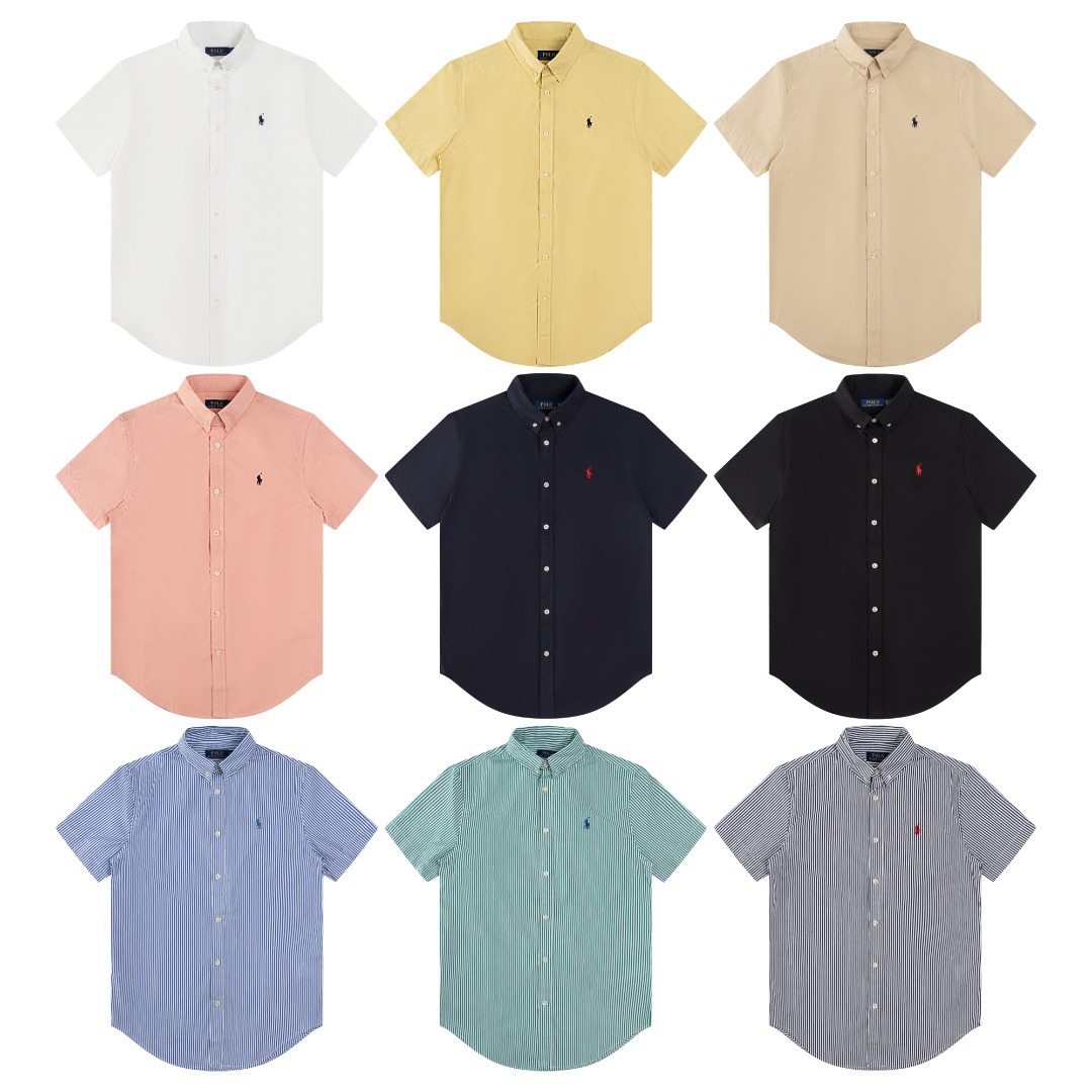 Ralph Lauren Short Sleeve Button-Down Shirt foto QC de 1688 en Qualit.ly