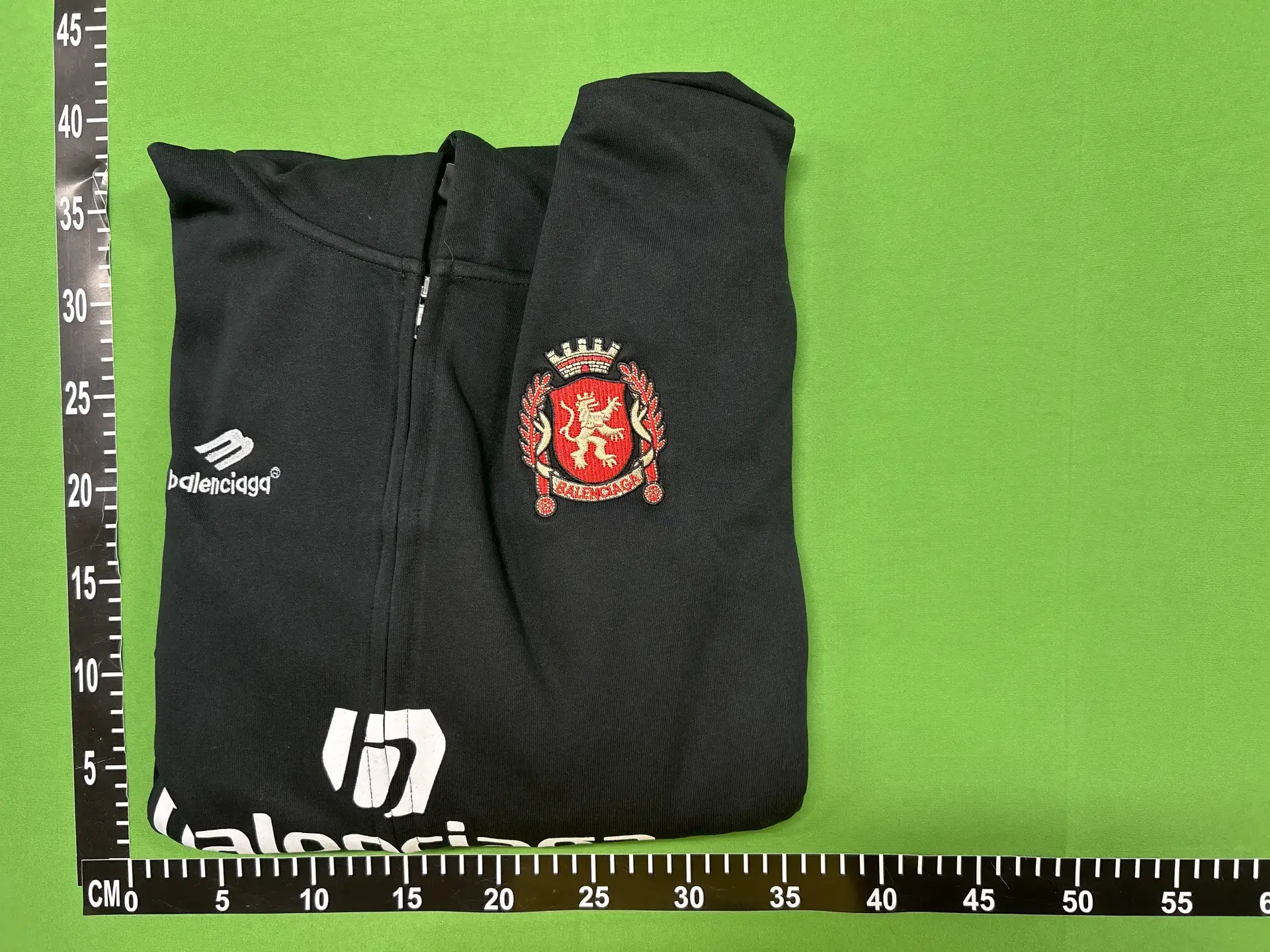 Balenciaga Black Zip Jacket