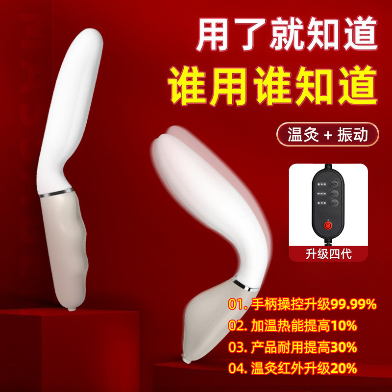 Takashima Prostate Vibrating Massager Wave Series Ouge Infrared Heating Vibrating Massage Stick Zx-1 Pw-1