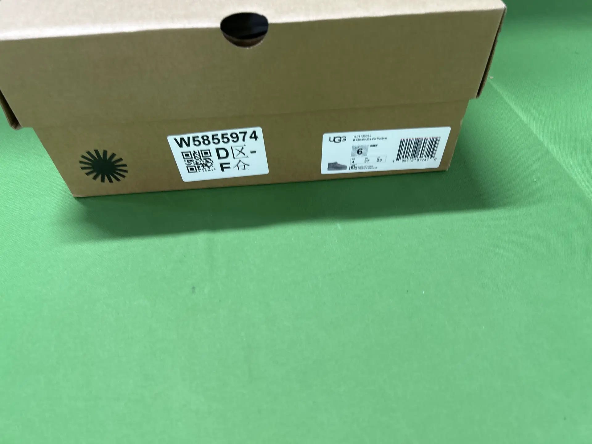 UGG W Classic Ultra Mini Platform Grey