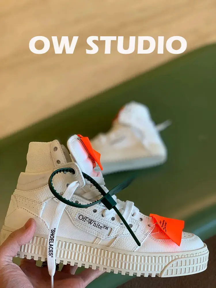 2023 New arrival Spring & Fall Off Ow White Court 3.0 High Top Arrow Casual Shoes Canvas Shoes Shoelace Shoes