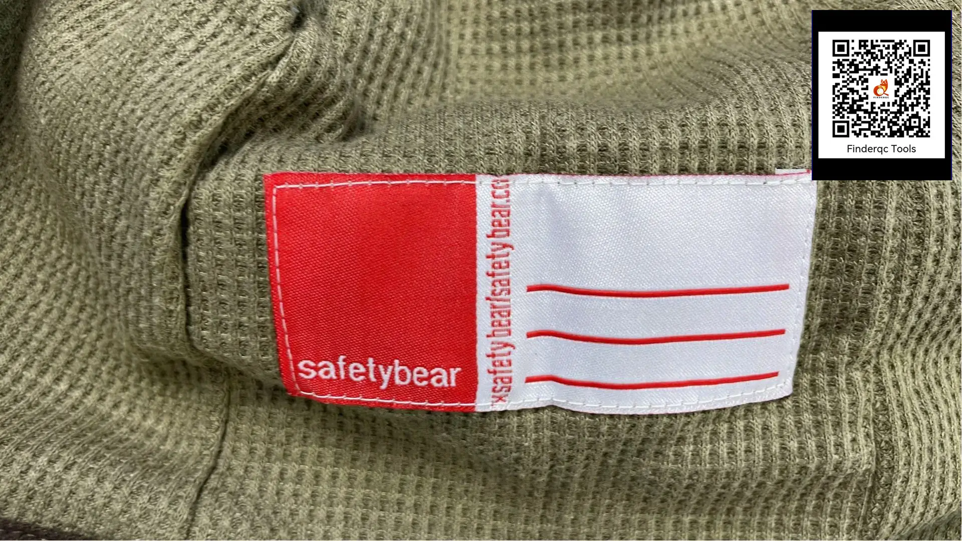 Safety Bear Polar Fleece Magnetic Buckle Hat