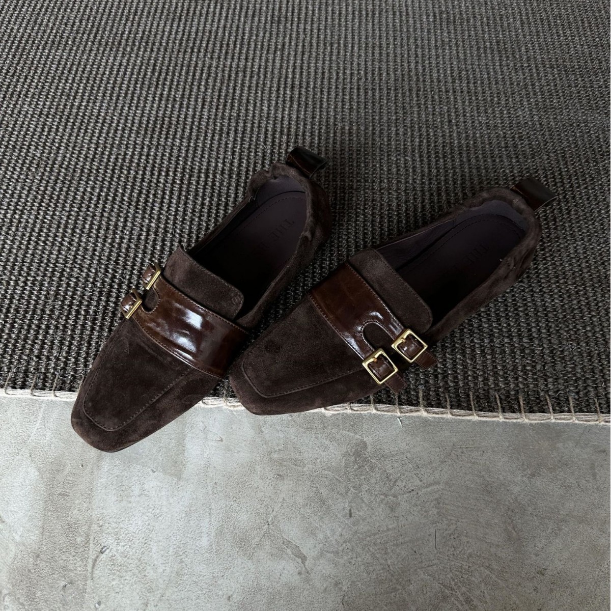 In-Stock Old Money Style Loafers for Women, 2026 Spring Versatile Suede Slip-On Flat Shoes, Cross-Border