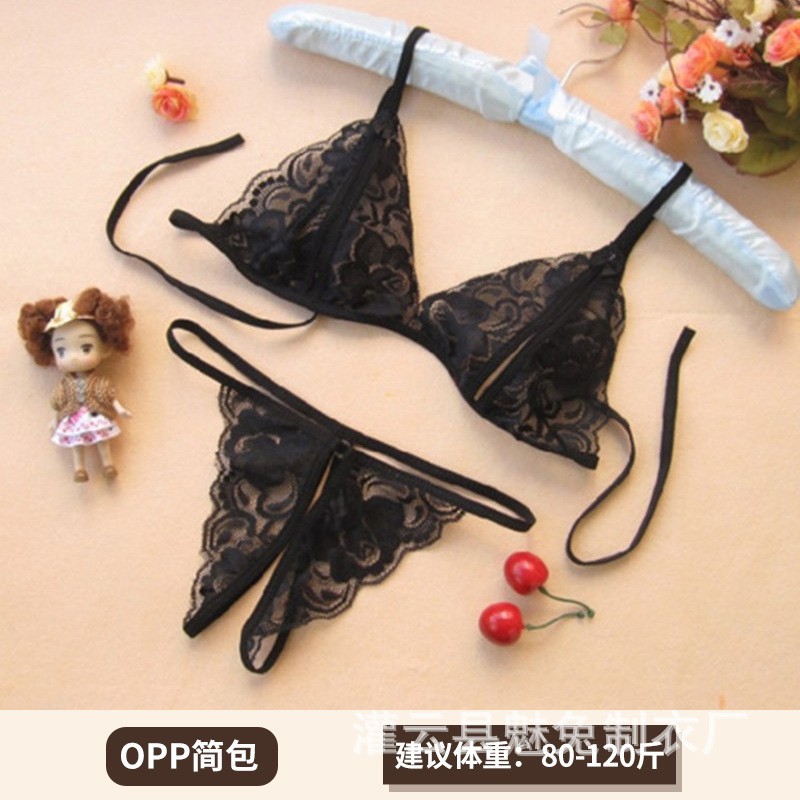 Charming rabbit new factory direct sexy underwear bra women's temptation underwear sexy nightgown a generation of 3018