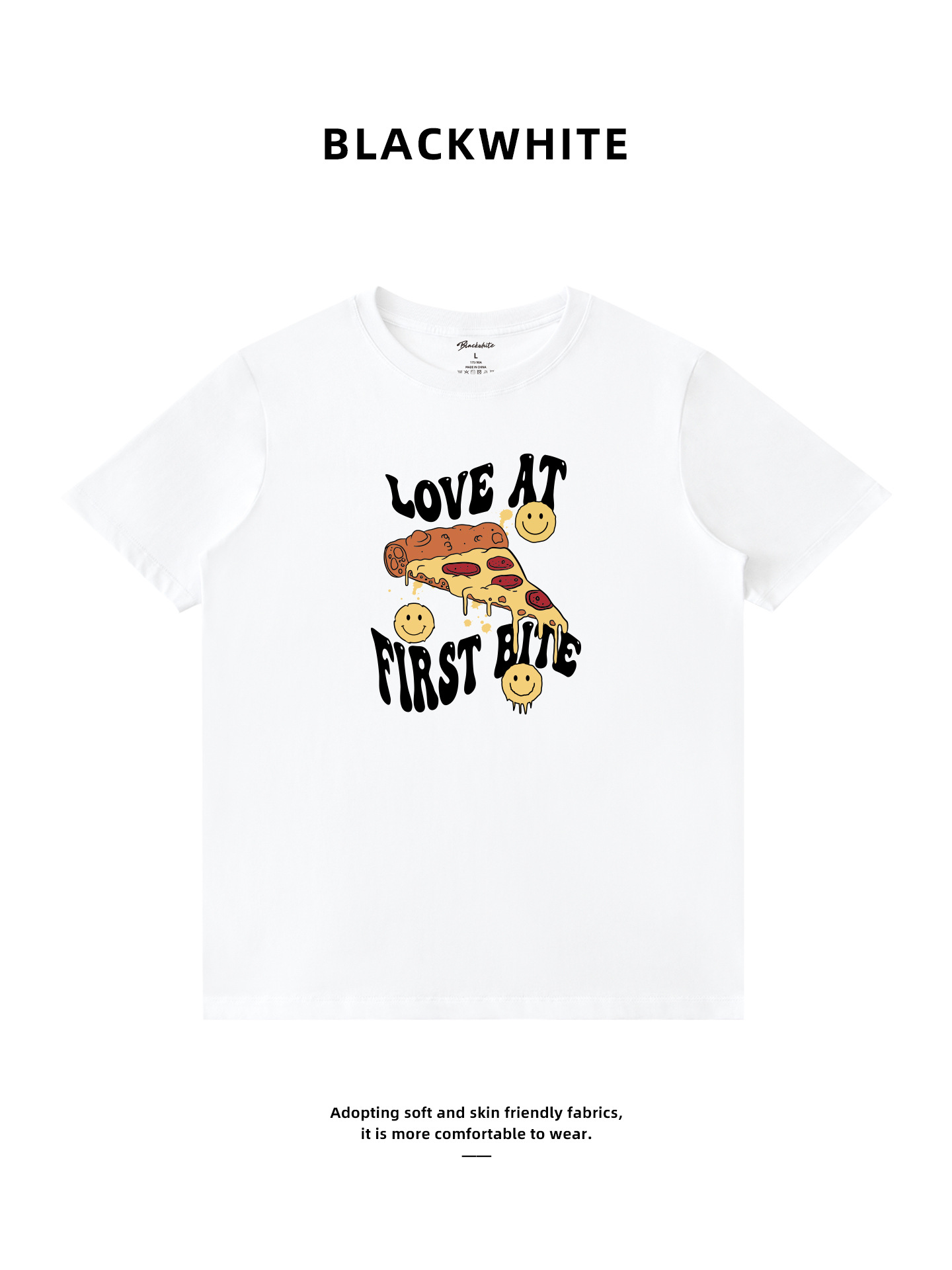Creative and Quirky Printed T-Shirts, Round Neck, Loose Fit, Casual and Comfortable, In-Stock Wholesale, Small Batch, Custom Logo, Corporate Uniform 148