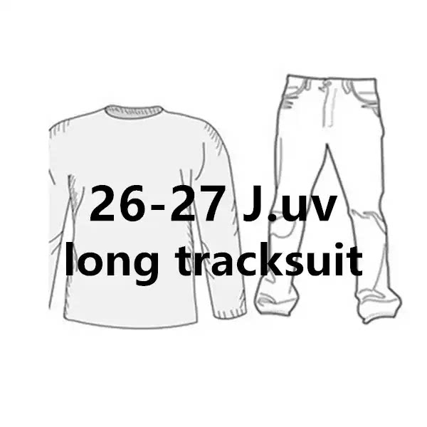 26-27 J.Uv Long Sleeve Tracksuit 【Id:4265101015】S-2Xl