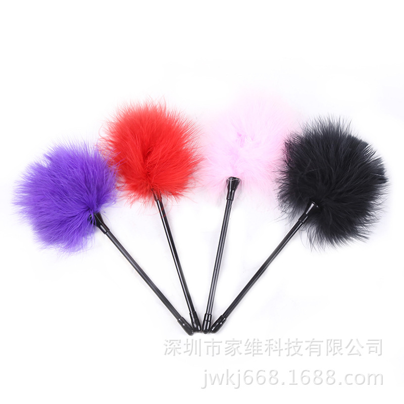 Adult supplies sexy feathers women's flirting feather Pat alternative couples provocative toys wholesale