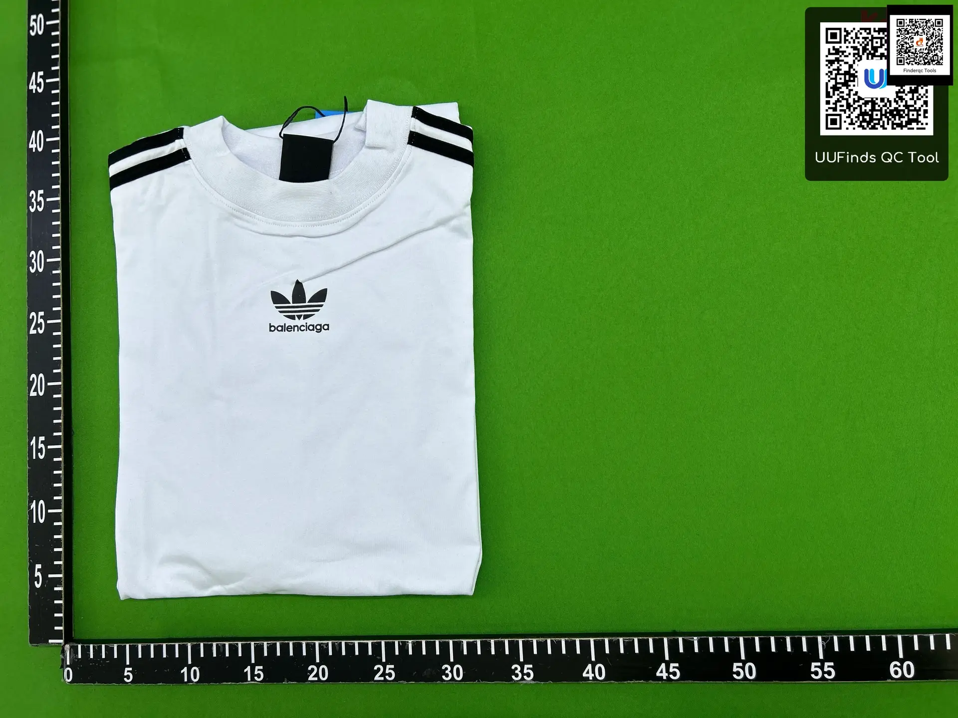 Balenciaga Adidas White T-Shirt