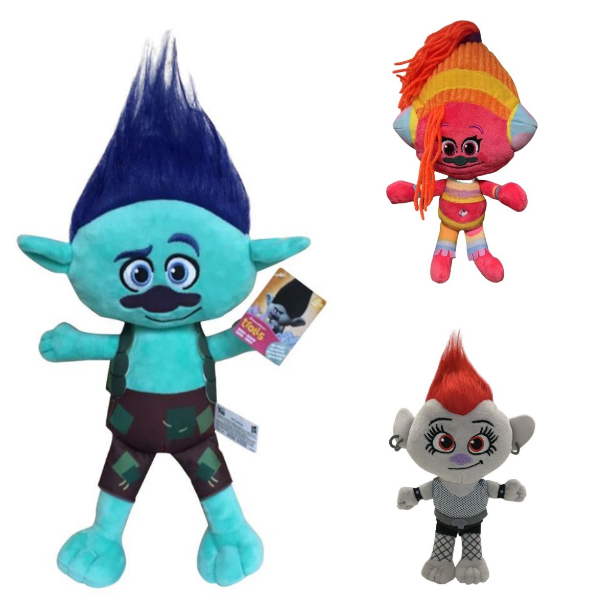 Cross-Border Magic Elf Trolls Band Together Plush Toy Cartoon Poppy Blanc Doll