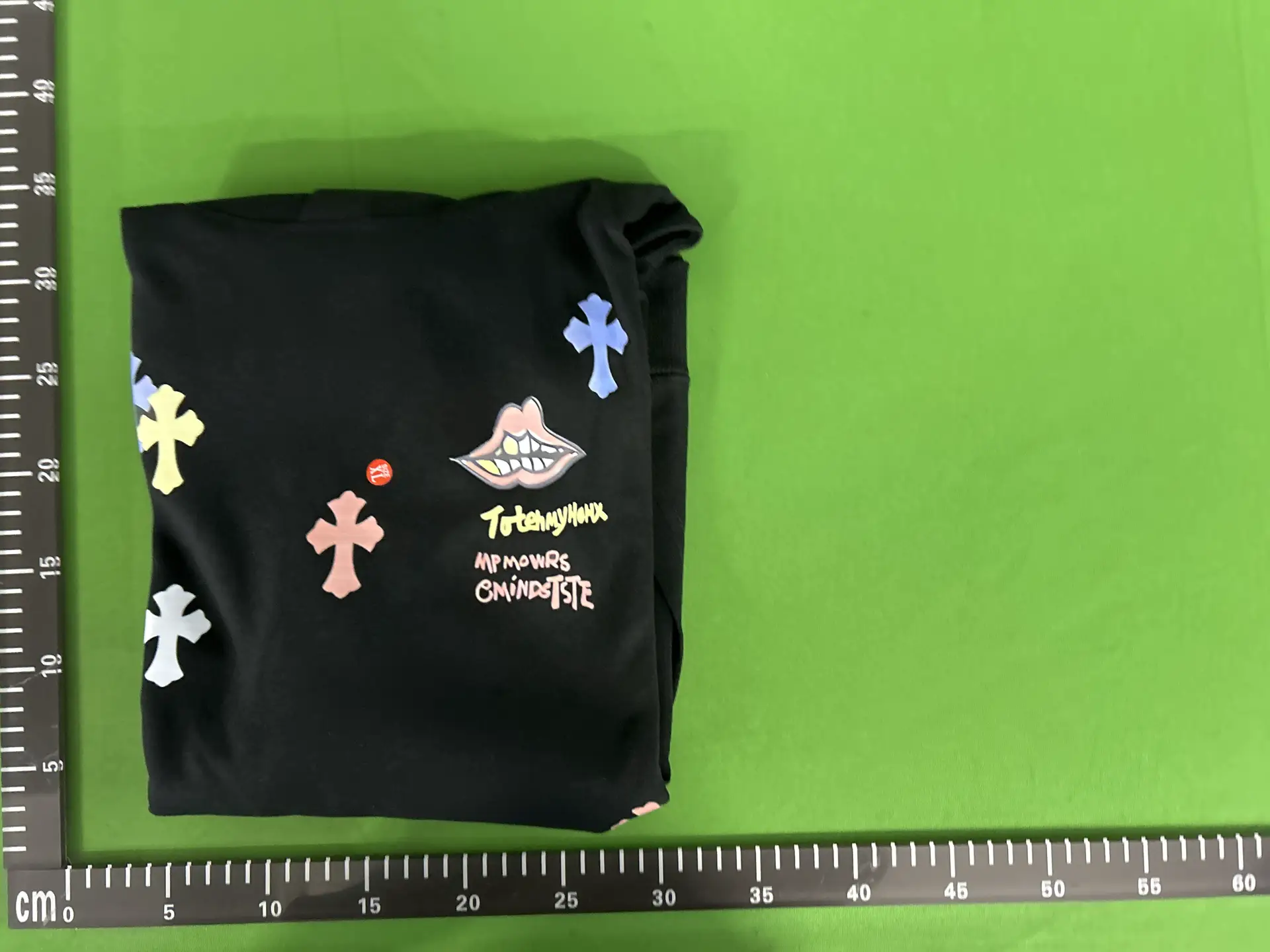 24Ss Correct Version Chrome Hearts Cross Hoodie Versatile Trendy Fashion