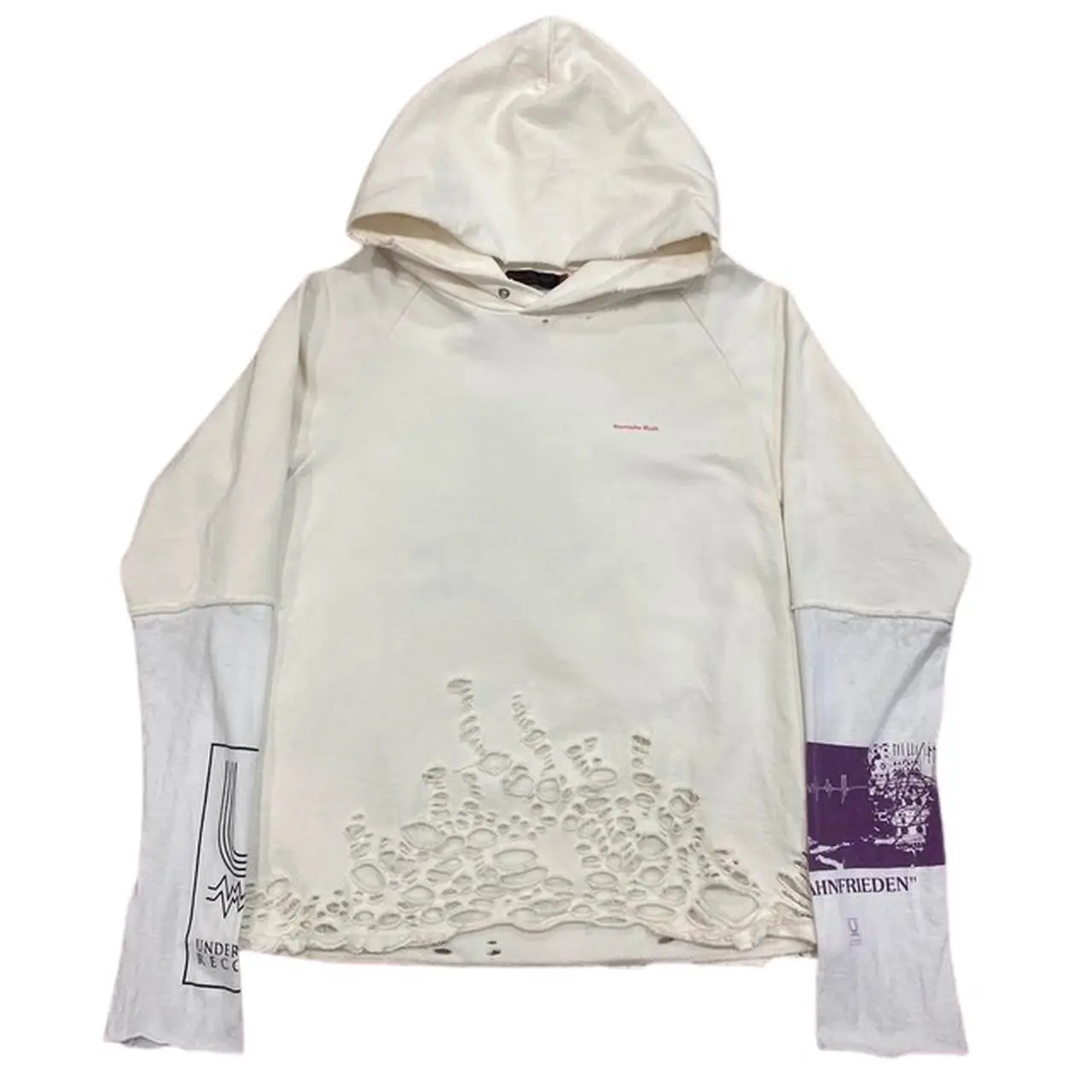(in Stock) Undercover 06Ss t Series Wormhole Sweatshirt
