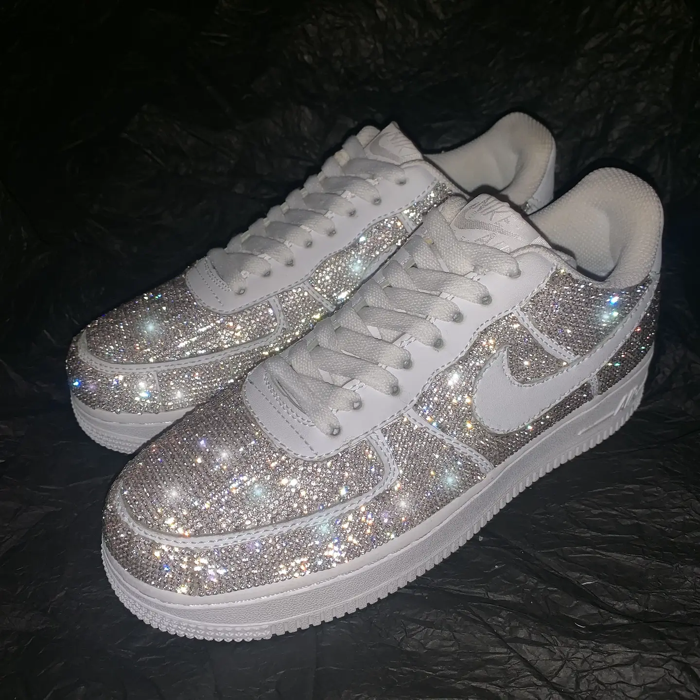 Suitable for Af1 Full Diamond Air Force One DIY Sneakers Modification Full Star Full Rhinestone Decorative Material Package Accessories