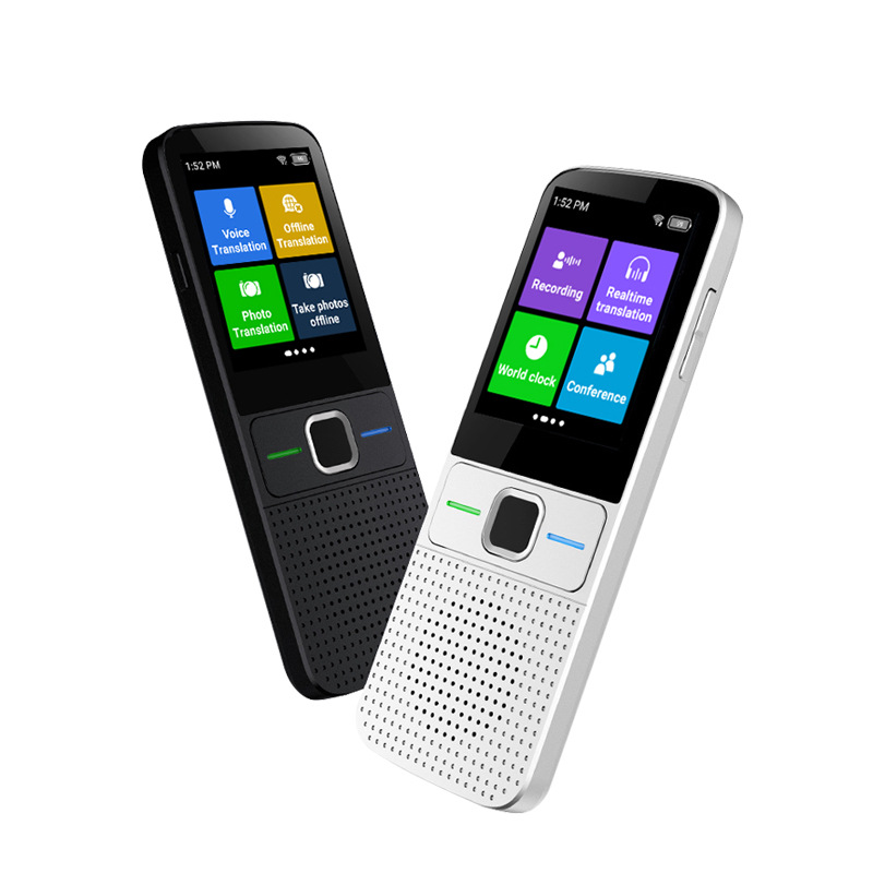 T10 Intelligent Voice Translator Japanese and Korean Russian German Offline Translator Pen Business English Speaking Learning Translator