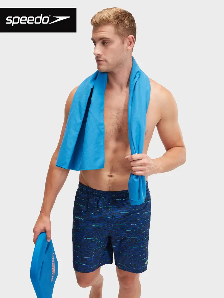 Speedo Men's Quick-Dry Swim Trunks for Beach and Outdoor Fitness shorts