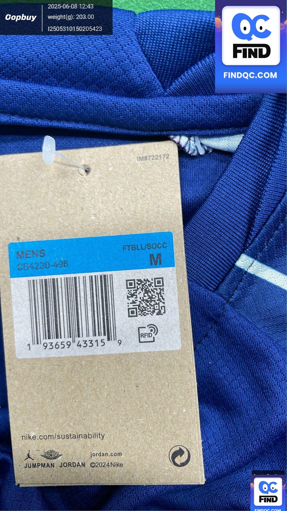 242526 Champions League Paris Series Jersey Fourth Away Fan Version Dembele Duyi Li Gangren Hakimi QC