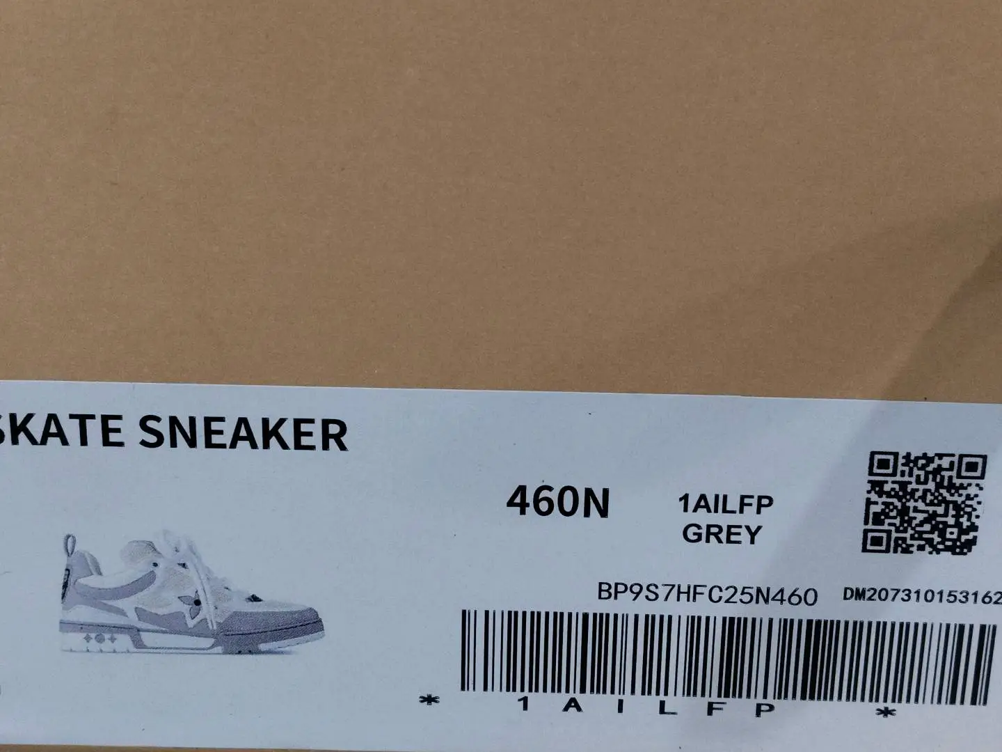 SKATE SNEAKER 460N 1AILFP GREY