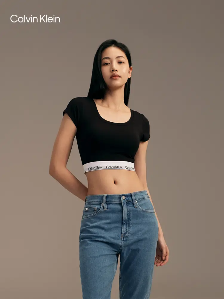 [Ck Curve Cup] Ck Intimates 24 Spring and Summer Women's Push up Cup T-Shirt Style Expansion Bra Qf8066Ad