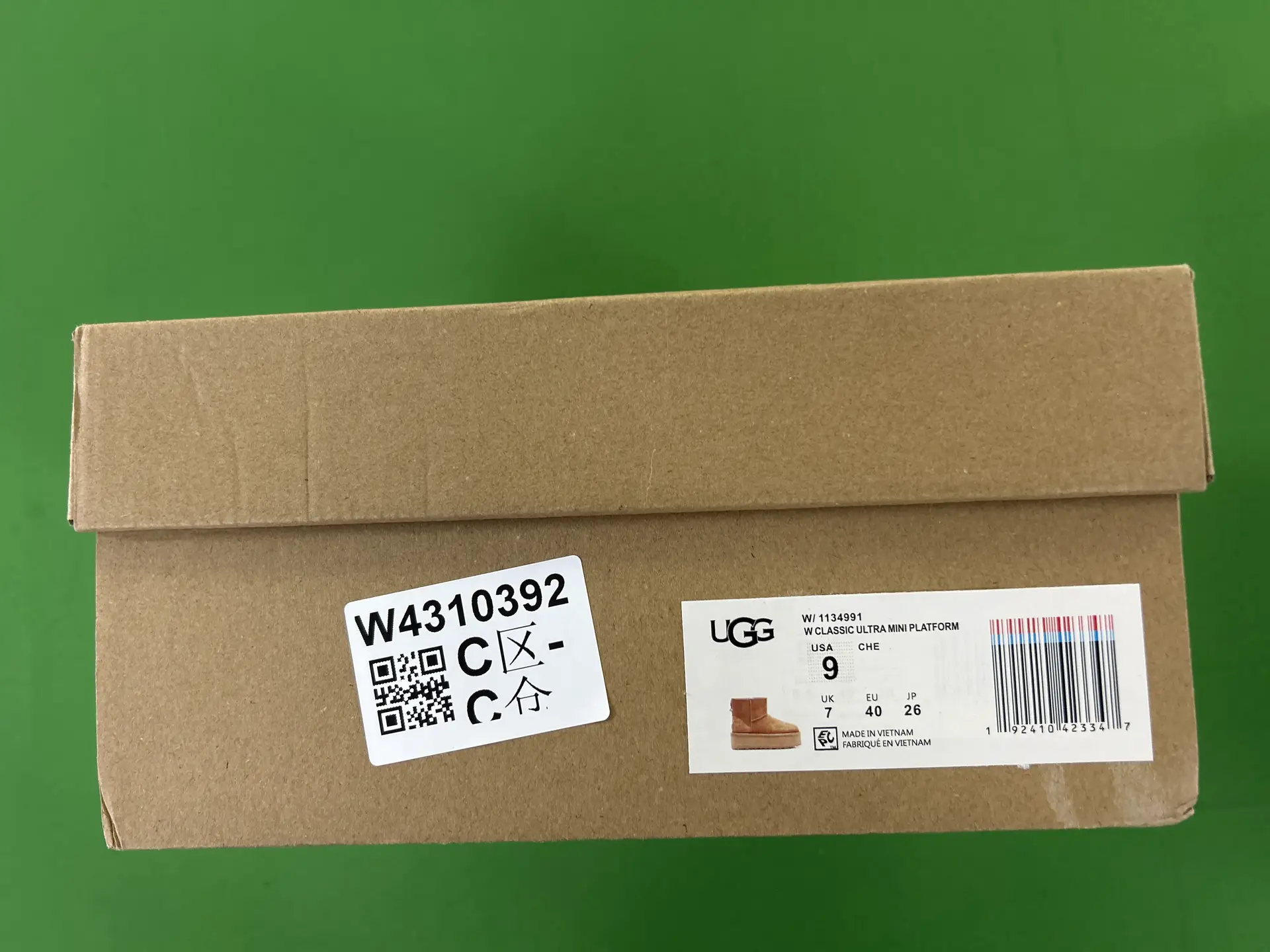 UGG W Classic Ultra Mini Platform Chestnut
