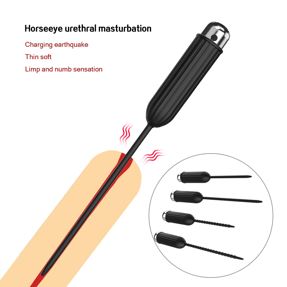 Promotional Rechargeable Bullet Horse Eye Stick Men's G-Spot Masturbator Prostate Massager Sexy Adult Sex Toy