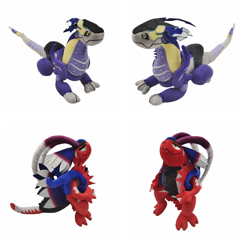 New koraidon & miraidon plush Lerton & Milerton Pokemon Zhu Zi Plush Toy