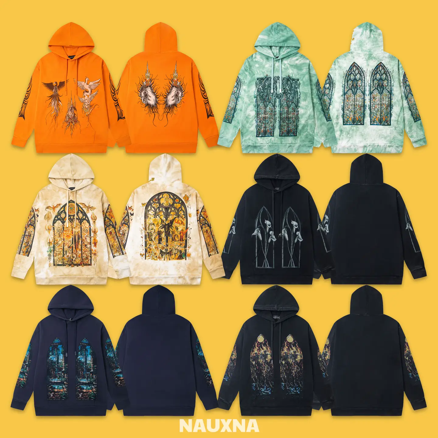 Who Decide War Retro Print Trendy High Street Loose Fit Unisex Washed Vintage Casual Hooded Sweatshirt