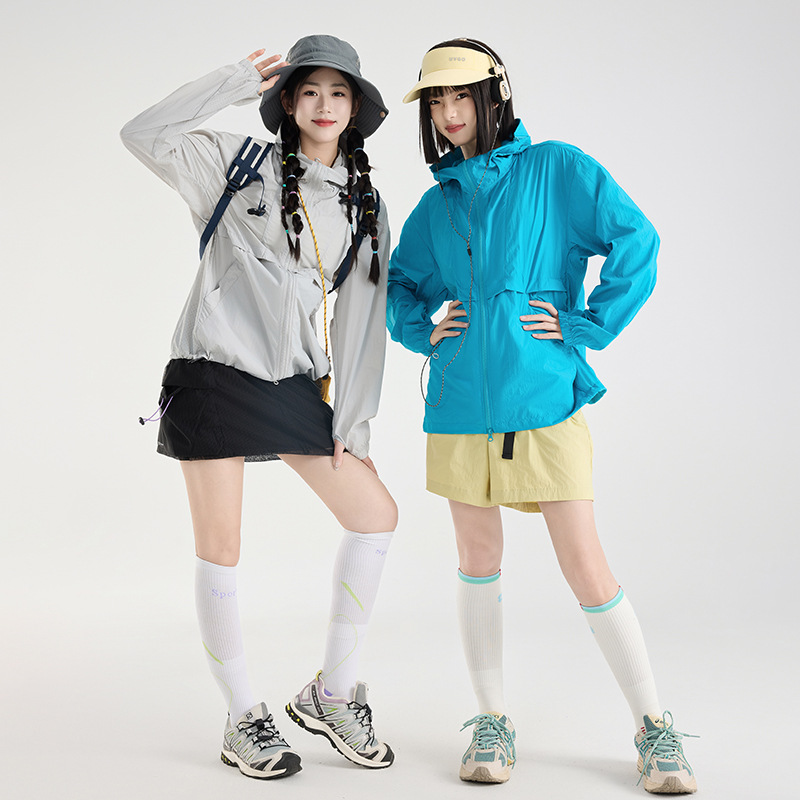 2026 New Summer Sun Protection Clothing, Outdoor Skin Clothing for Men and Women, Lightweight, Breathable, Quick-Drying, Anti-Uv, Mountaineering and Hiking