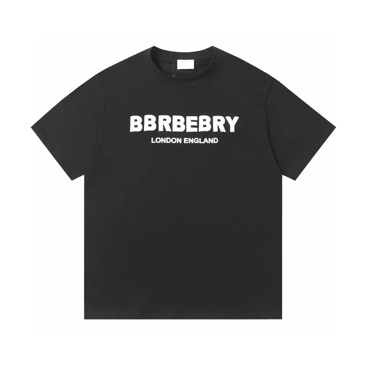 260g High-Quality Bur Cross-Border Export Trendy Brand Correct Version B Family War Horse Printed Short-Sleeved T-Shirt for Men and Women