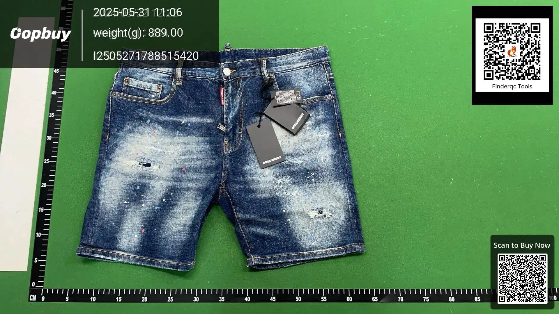 Summer 2024 New Arrival Ripped Tight Waist Quality Patch D2 Quality Jeans and Shorts for College Students