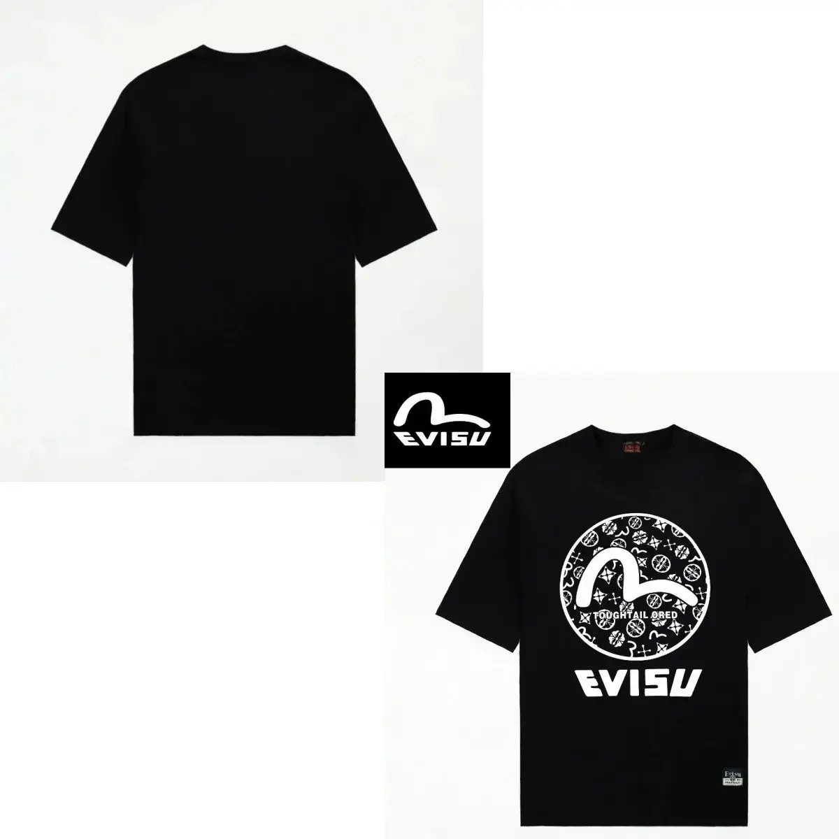 EVISU T-Shirt Black