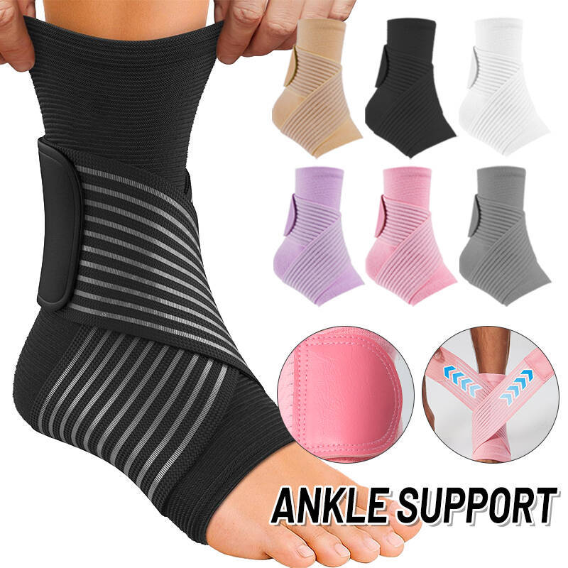 Cross-border Sports Ankle Protection Knitted Strap Ankle Protection Basketball Football Badminton Breathable Pressurized Ankle Protection Ankle Protection