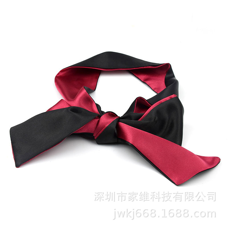 Sexy Satin Eye Mask, Silk Binding, Hand and Foot Cuffs, Silky Fabric, Alternative Adult Sex Products, Factory Ready Stock