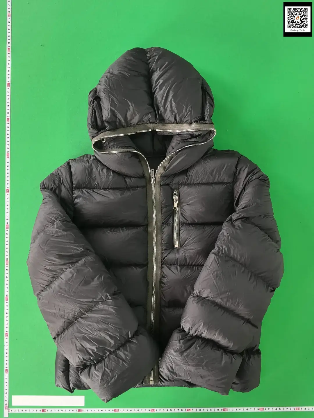 Down jacket black