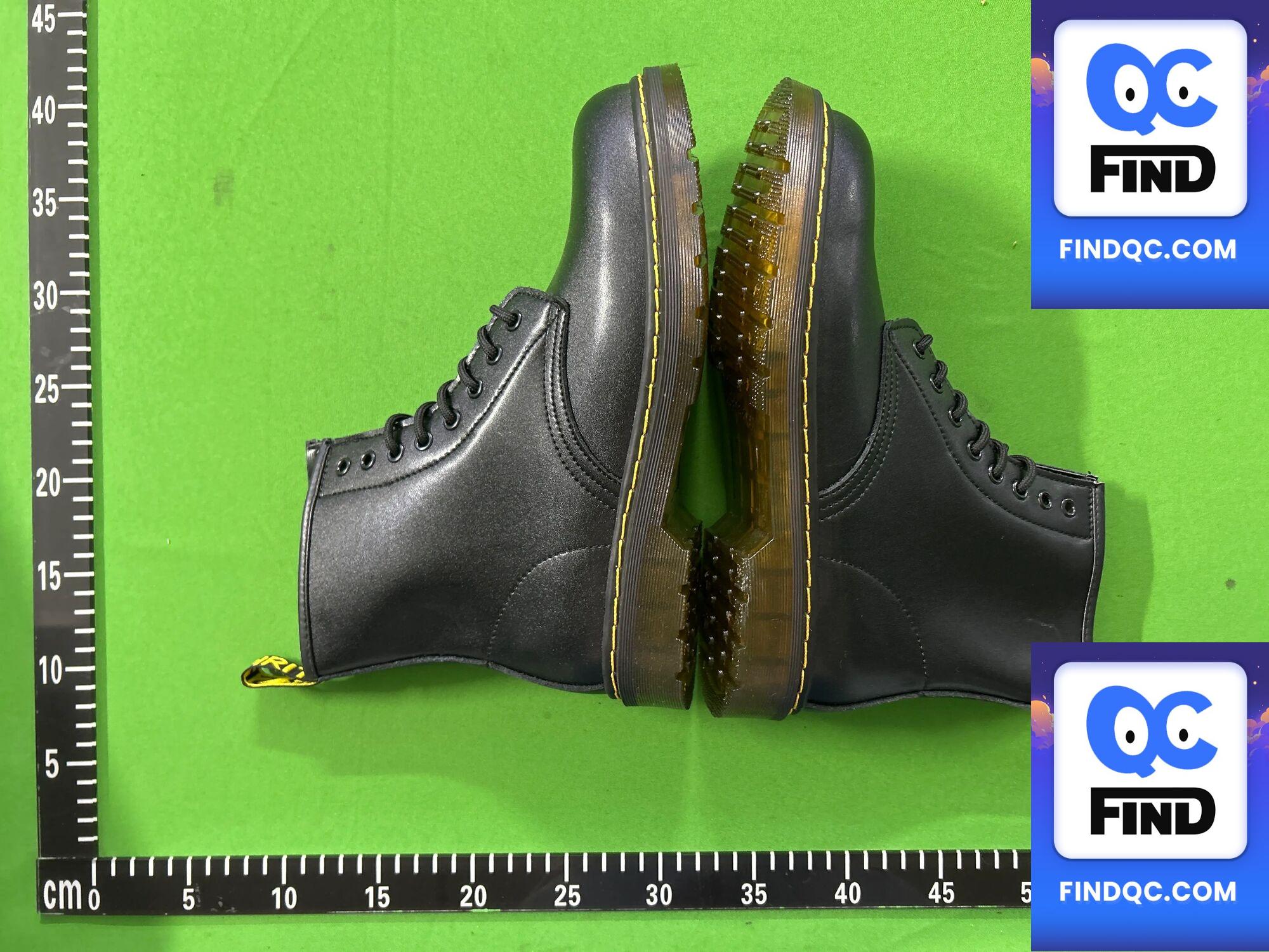 Dr. Martens 1460 Black Smooth Leather Boots QC