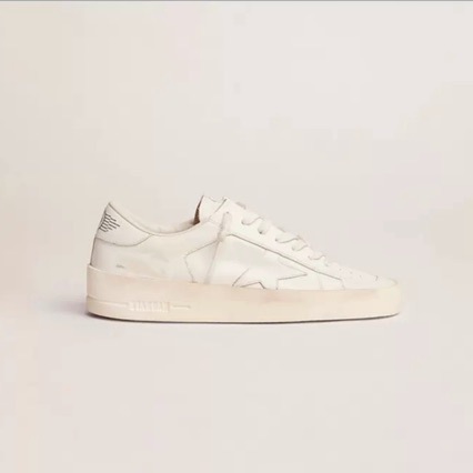 Vintage-Style Gg Star Sneakers for Women 2022 Classic Versatile Men's Sneakers with Hidden Height Increase Distressed Leather White Shoes foto QC de 1688 en Qualit.ly