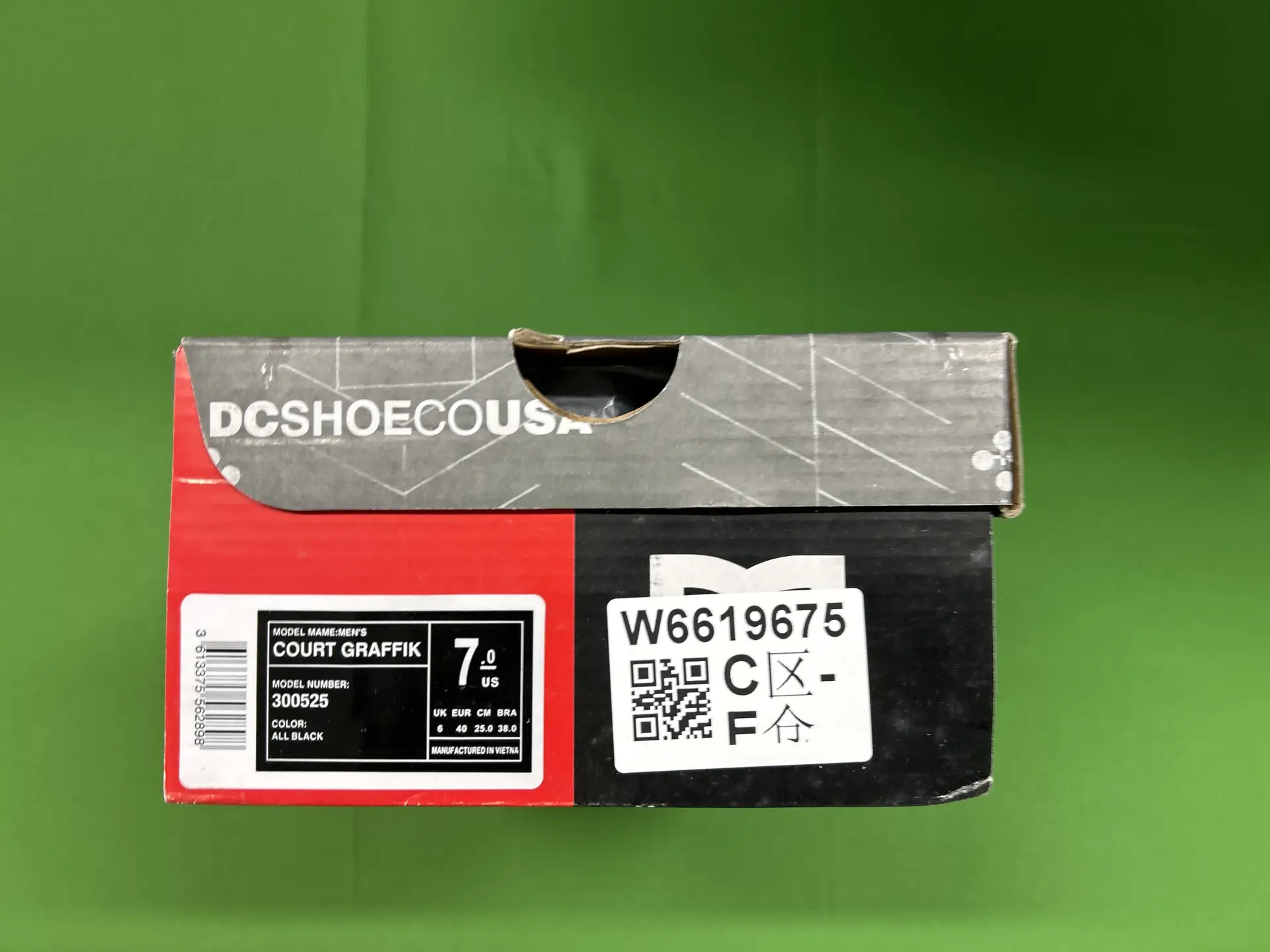 DC Shoes Court Graffik All Black