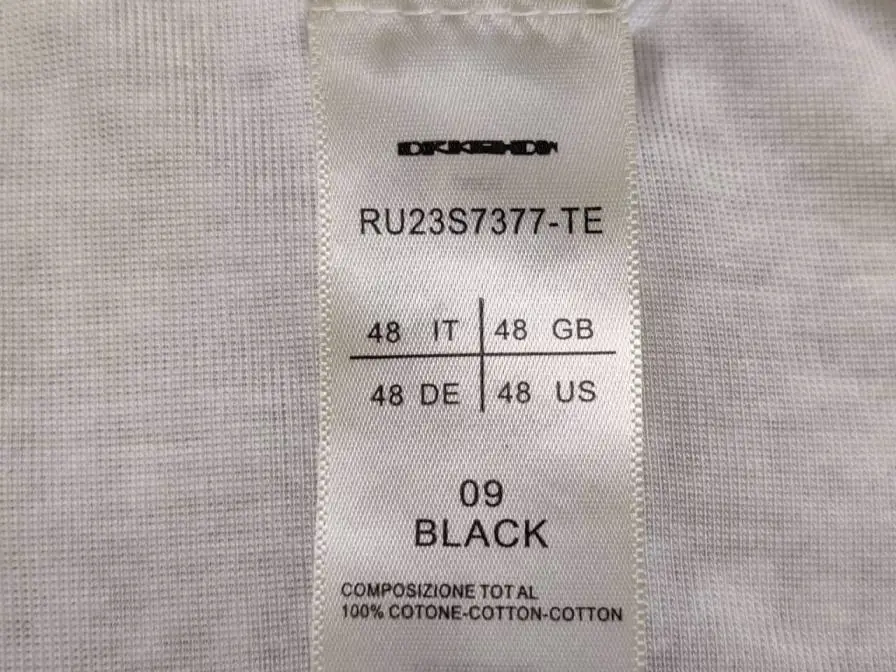 DRKSHDW RU23S7377-TE Black Wool Base Sweater