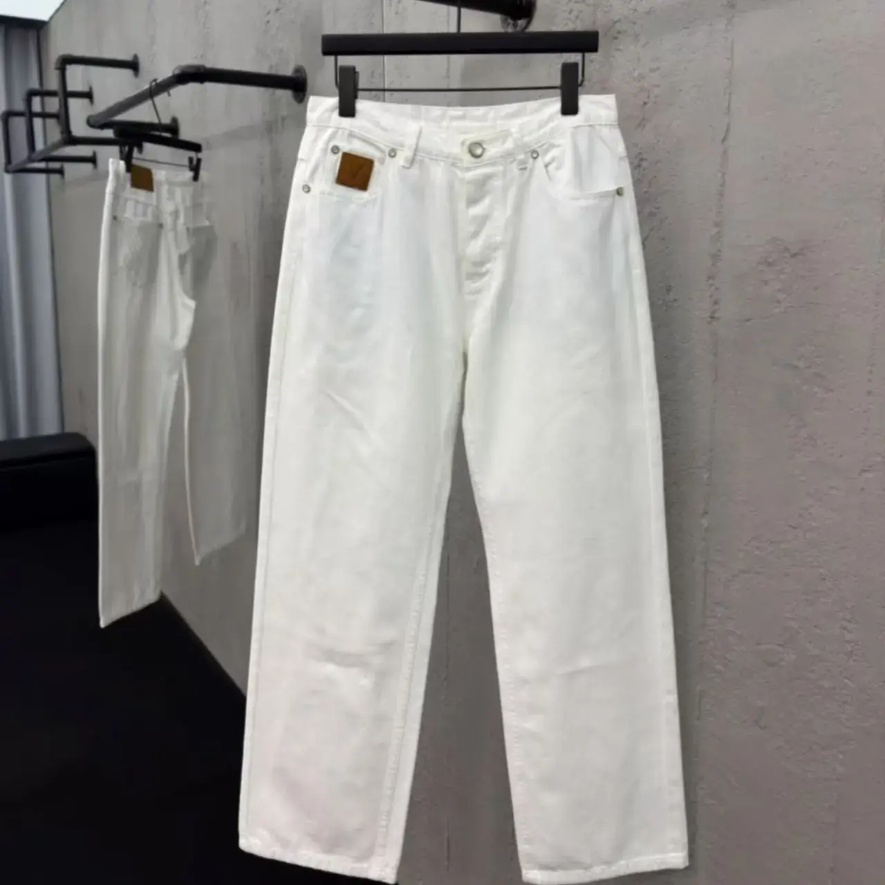 2025 High Quality New Straight-Leg Jeans High Waisted Easiest for Match Slim Fit Nine-Point Cigarette Pants for Small People