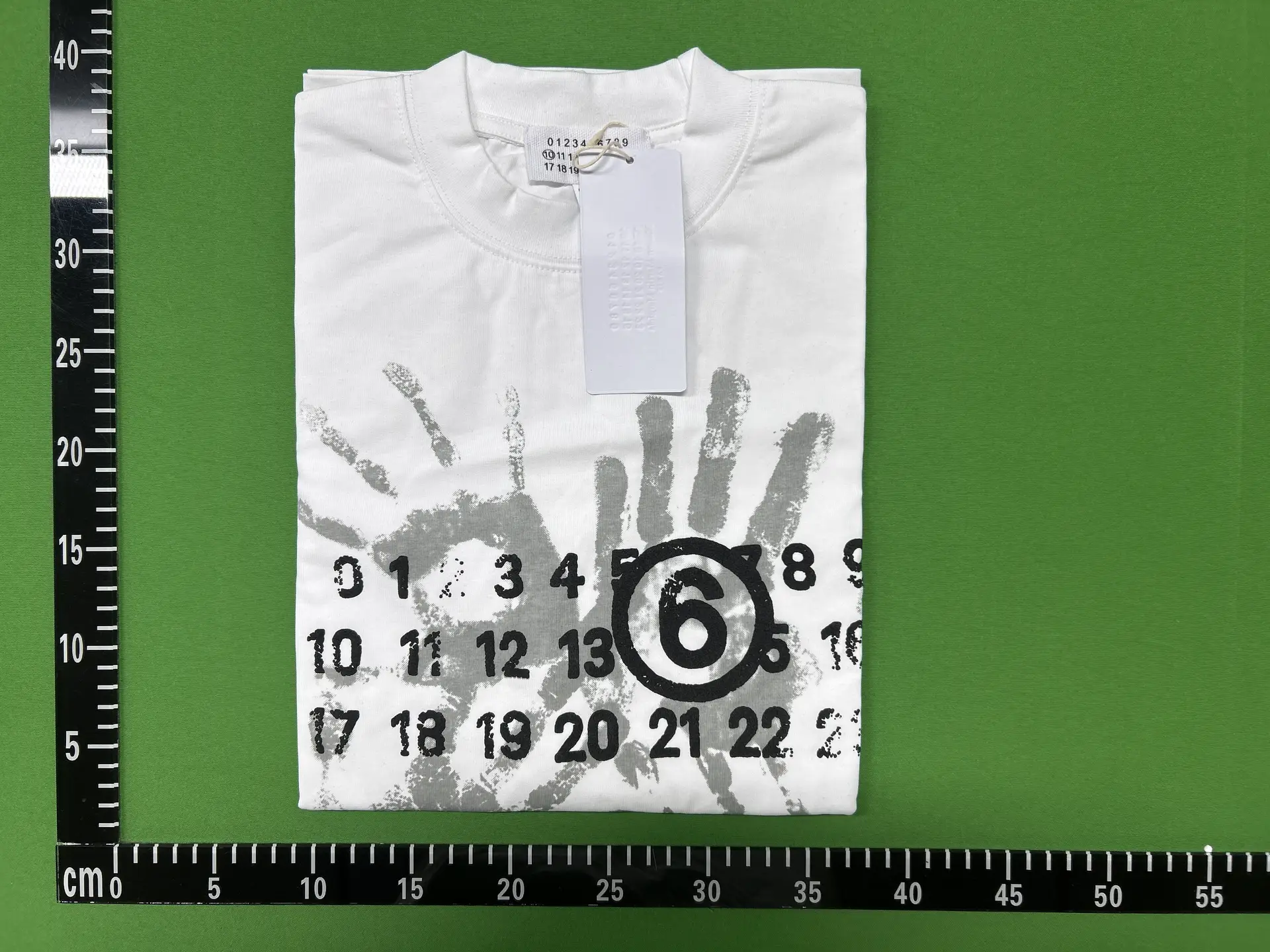 Maison Margiela Pattern round Neck Unisex Short Sleeve T-Shirt Cotton Sporty Casual Loose Fit Spring Youth Fashion T-Shirt