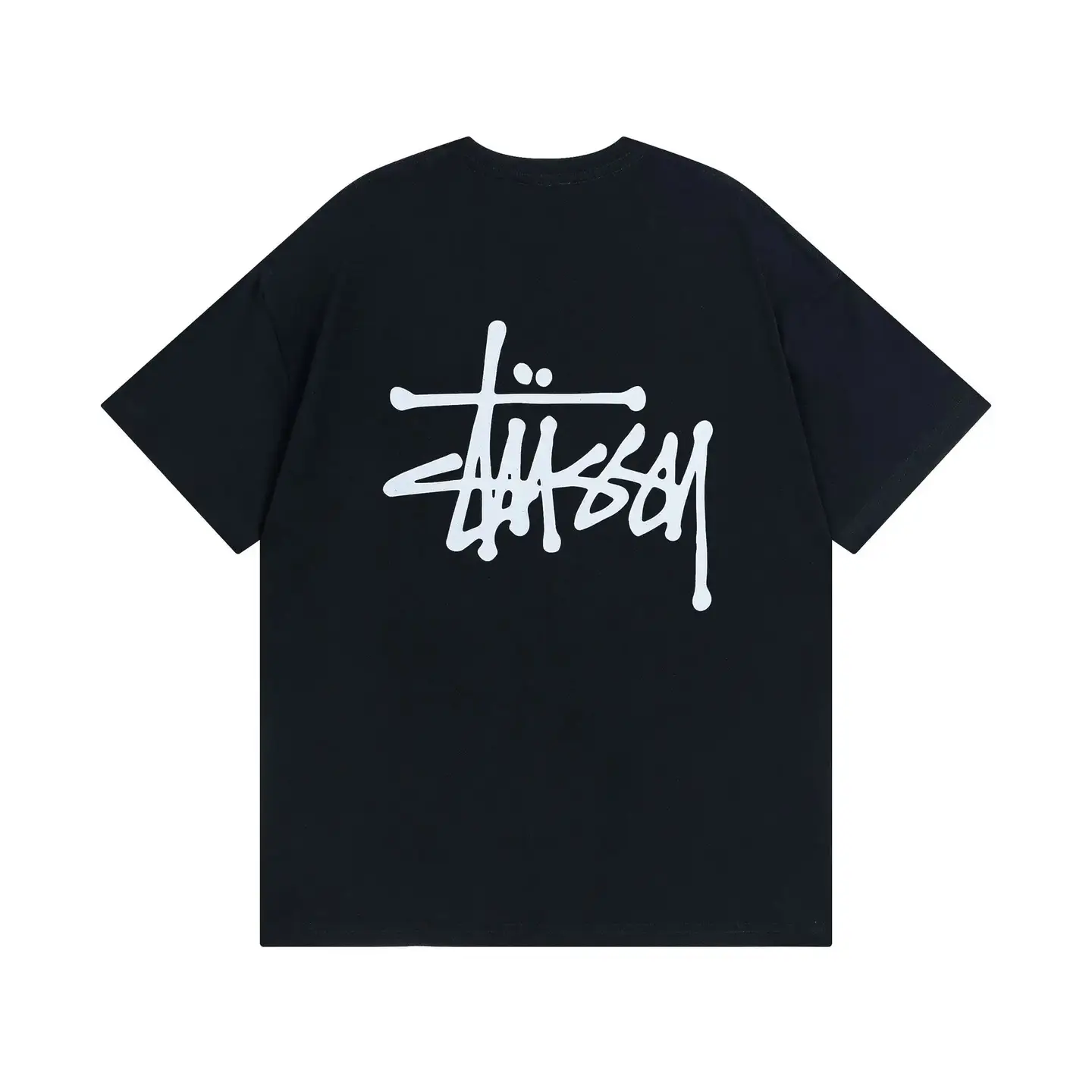 Stussy Stock Logo T-Shirt Black