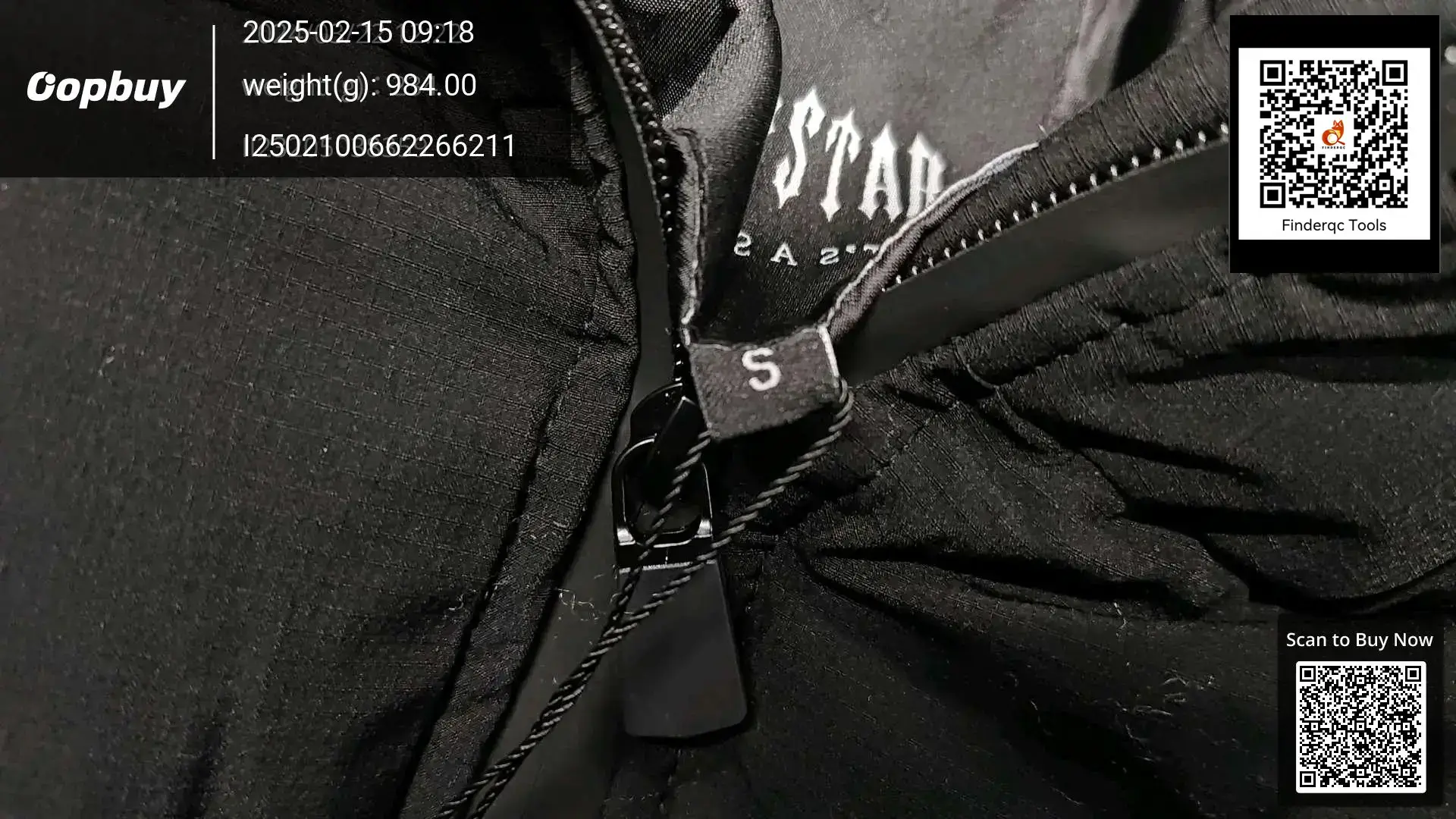 Winter New American Style High Street Trapstar Down Cotton-padded Coat Warm Thickened Loose Hooded Cotton-padded Coat for Men and Women