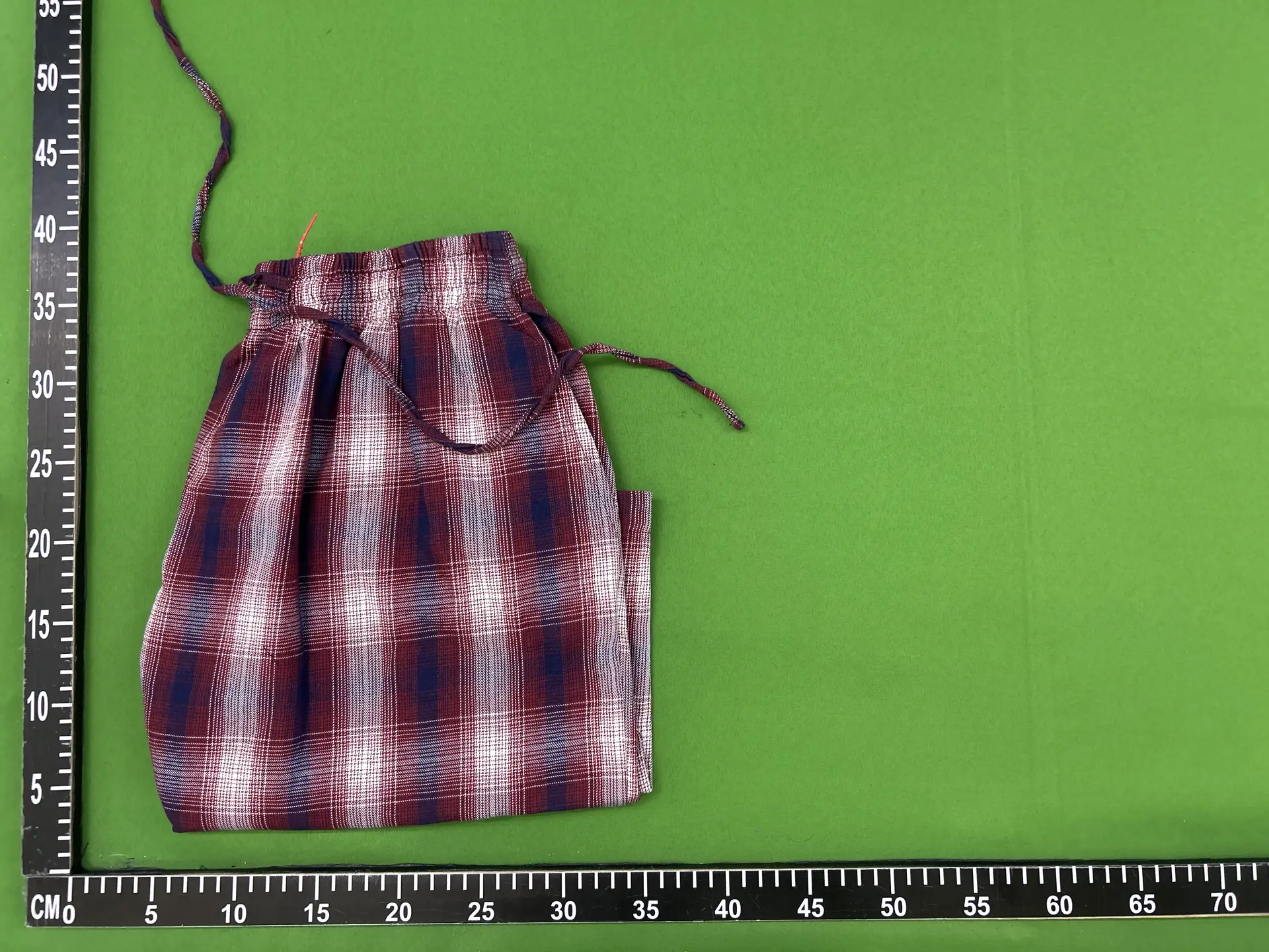 Original Ac Style 25Ss Plaid Color-Block Drawstring Plaid Shorts Summer Casual Loose Wide-Leg Shorts Men's Trendy