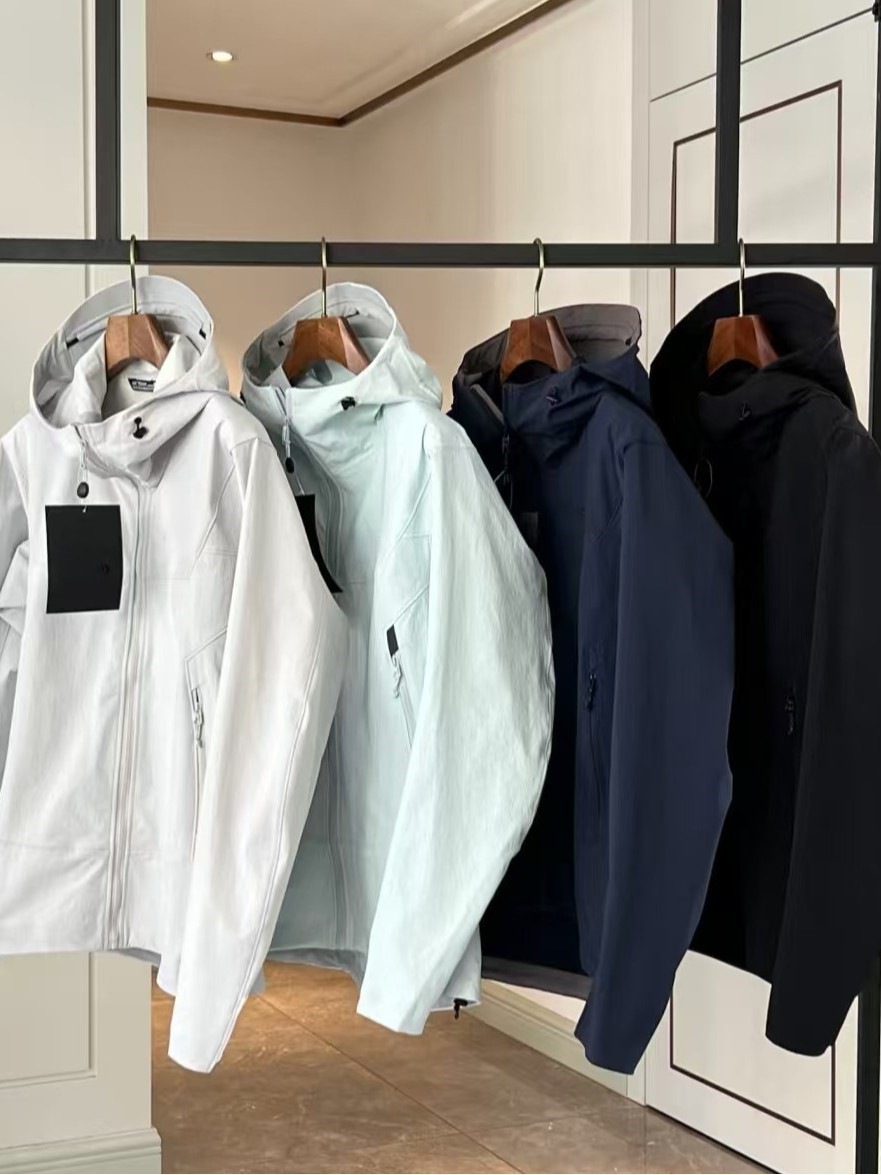 Bird's Same Style Gamma Hoody Soft Shell Jacket for Men and Women, Outdoor Windproof and Waterproof Hooded Sports Stretch Jacket