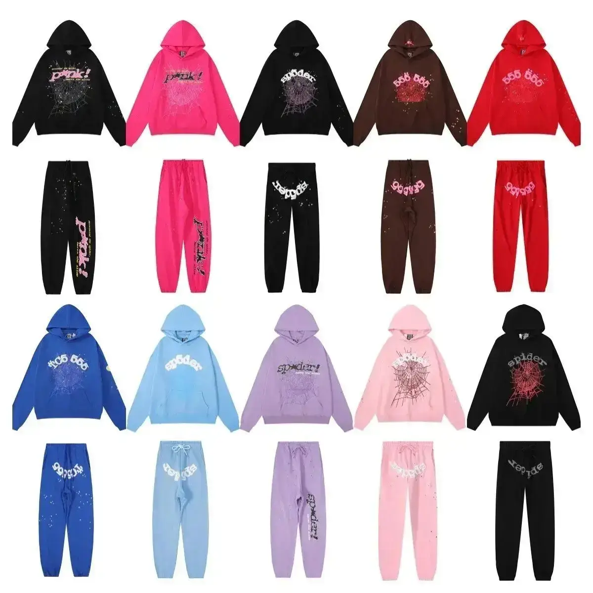 Spider tracksuits