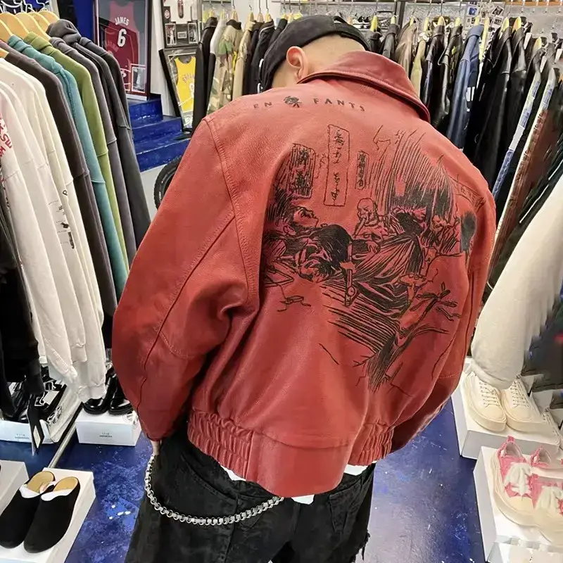 ERD Melancholy Rich Second Generation Leather Jacket