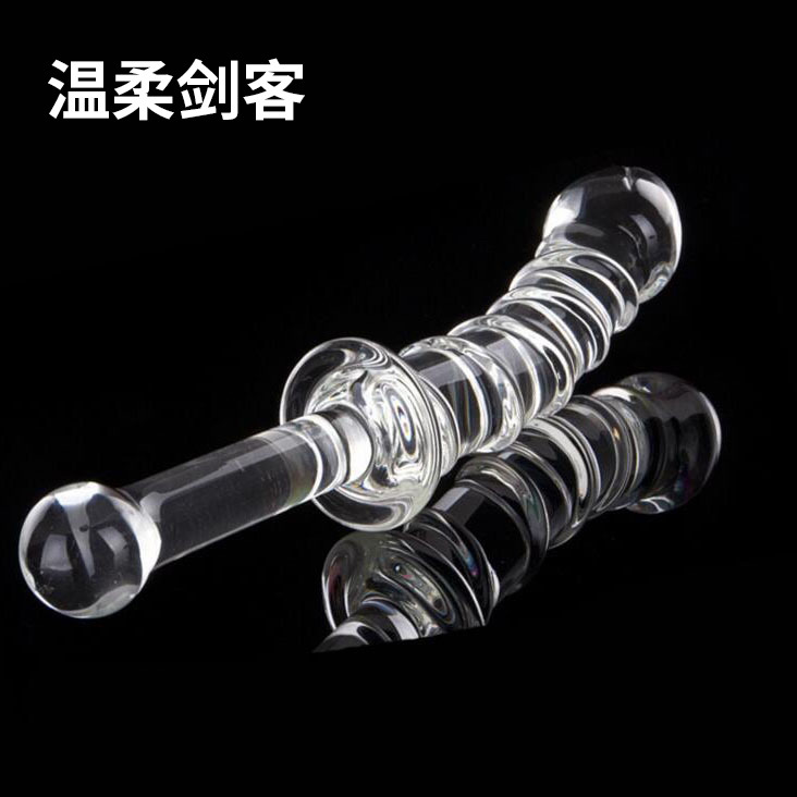 Gentle Sword Glass Utensils Crystal Dildos Orgasm Ice and Fire Sticks for Men and Women Backcourt Magic Sticks for Women Adult Products