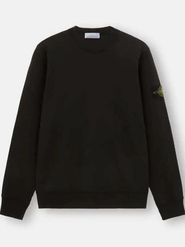 24FWSS STANE 63051 CREWNECK SWEATSHIRT pure cotton looped round neck long sleeved sweatshirt